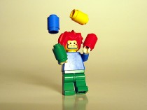 Lego-juggler